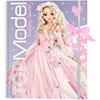 Depesche- Libro para Colorear TopModel Wedding Special- Aprox. 28 x 23-7 x 1-5 cm. (11064)
